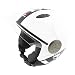 Guardian 0342 Casco da Moto Nano Jet - Imbottitura interna traspirante. Doppia ventilazione superiore. Griglie di aereazione posteriori.- Bianco, Taglia XL