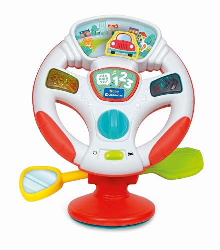 Volant d'activité Baby Clementoni : la solution pour occuper bébé calmement