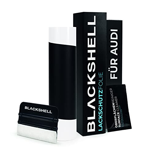 Blackshell® Ladekantenschutz Folie passend für Audi Q3 | Typ F3 | 2018-2025 Matt Schwarz - auch für RSQ3 - passgenauer Stoßstangenschutz inkl. Set für Folierung