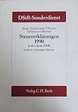  Steuererklärungen 1990 in der ehemaligen DDR: Für natürliche und juristische Personen. Vordrucke, Anleitungen, Hinweise