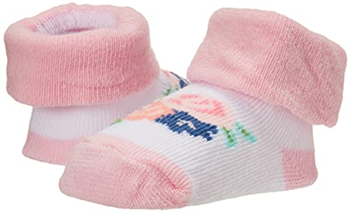 Hudson Baby Baby Girls Socks Giftset Headband, Coral Floral, One Size Us #TOP6