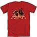 Transformers gurimmur okku Autobots japonais adulte Rouge T-shirt - Rouge - Large