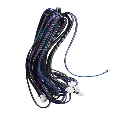 ULTECHNOVO 5pcs Stepper Motor Cables to Connector Motor Cable for Printer Printer