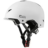 Skateboard Helmet for Adults - Adjustable Certified Safety Adults Helmet for Skateboarding Bike Bicycle Scooter Cycling Skate Skating Multisport Helmets for Women Men Boys Girls Kids Youth