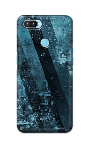 Image of Printed Hard Back Cover for Realme 2 Pro Back Cover (Rugged Background -J1) -190724(EA)