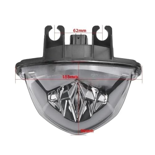 Clignotant LED moto et feu stop 12V pour sécuriser vos trajets GSX - 3