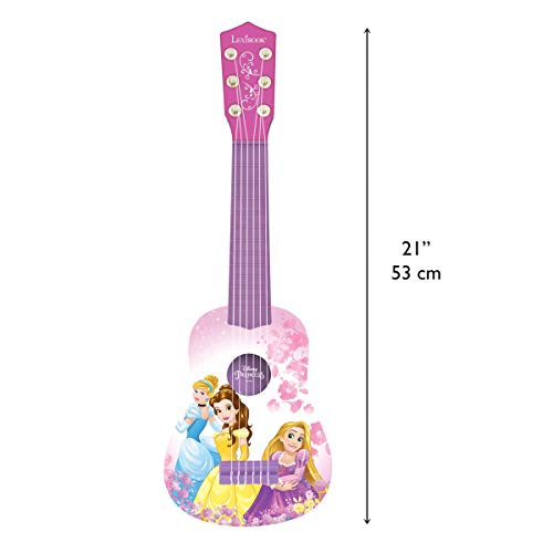 Lexibook - K200DP - Disney Princess Mini gitaar,roze - Image 4