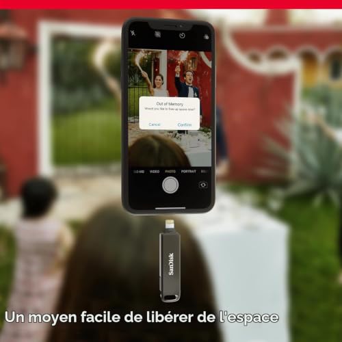 Clé USB iPhone iXpand Flash Drive lightning + USB - vue 4