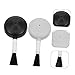 Luxshiny 2Pcs Air Blower with Detachable Brush Ergonomic Cleaning Tool for Dust Removal Cameras Lenses Electronics Compact Plastic Bulb Duster for Versatile Use