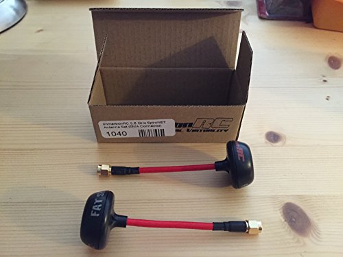 5.8GHz Fatshark spiroNET Antenna Set Cloverleaf and SPW - FPV 5.8 - ImmersionRC