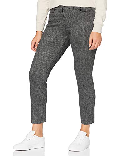 Preisvergleich Produktbild Taifun Womens Hose Freizeit verkürzt Pants, Black Gemustert, 48