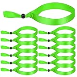 pulseras verdes y amarillas Cómodas y Duraderas en Poliéster: Fabricadas en poliéster suave, ligero y resistente al desgaste