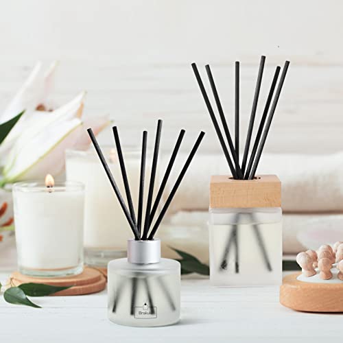 Brakula Reed Diffuser Set, Rosemary & Bergamot Scented Oil Diffuser With 8 Sticks, Fragrance Decor For Home, Office, 3.4 Oz/100 Ml #TOP3