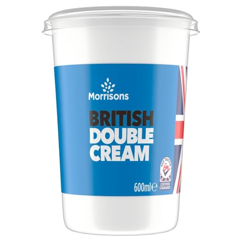 Morrisons British Double Cream 600ml