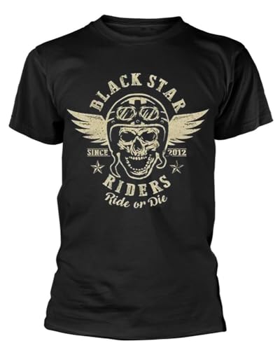 Photo de BabyCity Black Star Riders Ride Or Die T-Shirt - Black S M