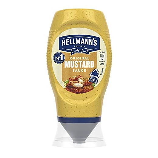 Hellmann's - Salsa Mostaza - 257 g