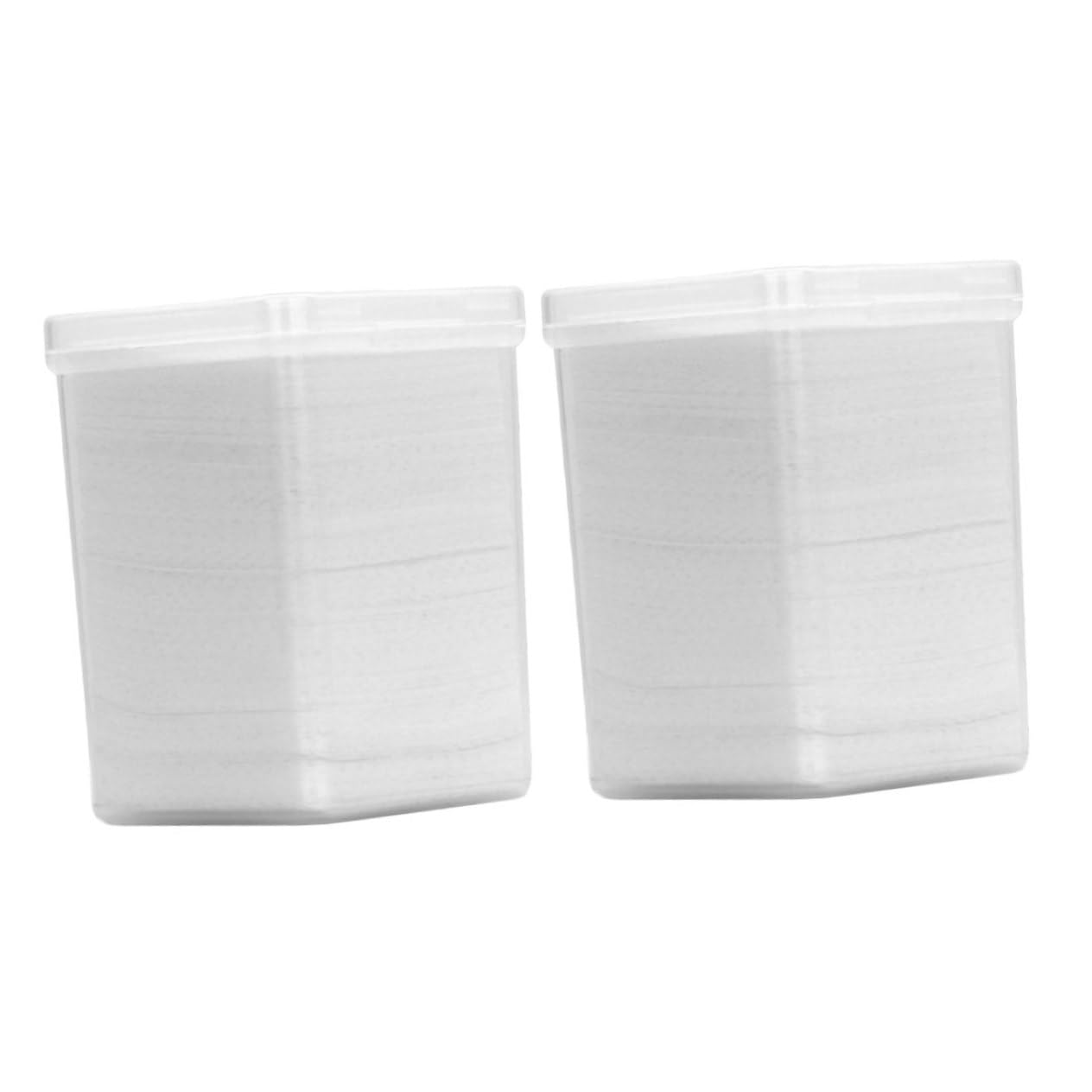 SOESFOUFU Disposable Lash Glue Cleaning Pads Nail Polish Sheets 2 Boxes Non-Woven Gentle for Sensitive Sk