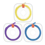 OFFCUP Dental Polishing Strips, 20μm 30μm 50μm 6m/Rolls Dental Abrasive Strip, Resin Teeth Whitening Strips, Tooth Polish Grinding Strip Tooth Sandpaper Interdental Grinding Tool (3PCS)
