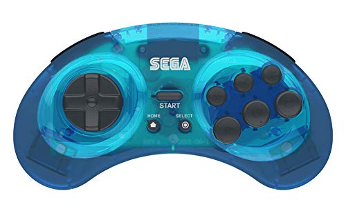 image for Retro-Bit Official Sega Genesis Bluetooth Controller 8-Button Arcade P