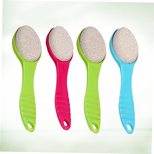 Beavorty Escova Esfoliante De Metal Para Pés 4 Unidades Pedra-Pomes Escova Esfoliante Removedor De P