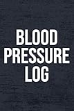  Blood Pressure Log: Blood Pressure Log Book, 6x9 in size 100 pages. Easy to use record book for daily blood pressure measurements and tracking.
