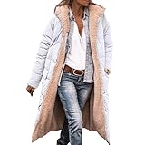【Blouson Femme Hiver Stylisé】Ce manteaux femme de style décontracté peut être porté avec des t-shirts, des tops, des pulls, des hoodie et se combine facilement avec des jeans, des leggings, des baskets ou des bottes, parfait pour toutes les occasions comme les loisirs, la vie quotidienne, les vacances, les fêtes, le travail, l'extérieur, Noël et plus encore.