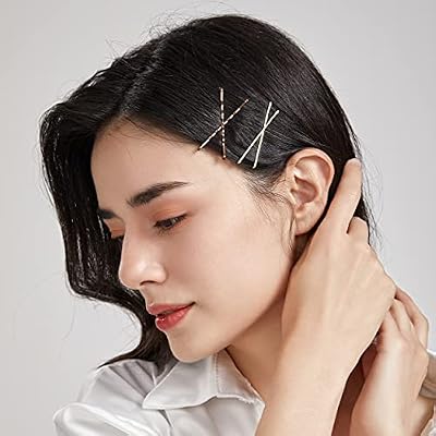 Dofash 100Pcs Bobby Pins Hair Pins Steel Hair Clips 3.5Cm/1.38 Hair Accessories For Girls (Black)
