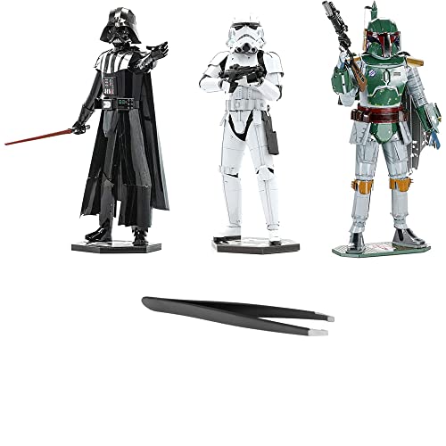 Kit Maquette Métal Star Wars Metal Earth en Lot de 3 Idée Cadeau Idéale