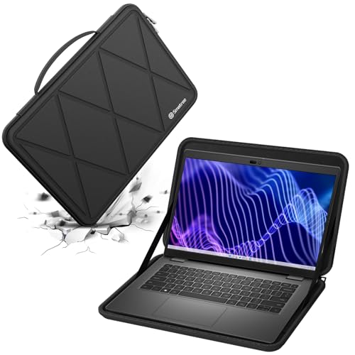Image of Smatree M54T Hard Protective 14 inch Laptop Sleeve Case for DELL /MSI /Razer | Compatible for DELL Latitude 3450 /3440 /Vostro 3420, for MSI Modern 14, for Razer Blade 14 2022 (X8246T)