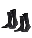 Produktbild FALKE Herren Swing 2-Pack M SO Socken, Blickdicht, Grau (Anthracite Melange 3080), 39-42 (2er Pack)