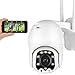 Produktbild Aottom 1080P PTZ IP Überwachungskamera Aussen, 4X Optischem Zoomobjektiv WLAN Outdoor Kamera, Dome CCTV WiFi Kamera, 2 Wege Audio 40m IR-Nachtsich, IP66 Wasserfest, Unterstützung 128G Karten(ohne)