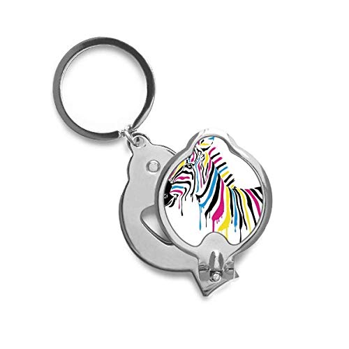 Couleur Zebra arc-en-animaux coupe-ongles pour éviter les ongles dédoublés au quotidien