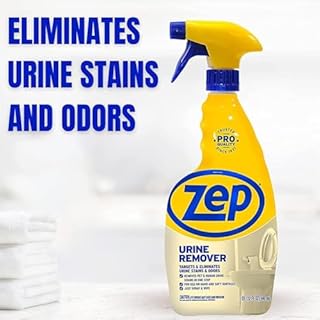 Zep Urine Remover, 32 fl oz - ZUURMV32 - Professional Strength Stain and Odor Eliminator for Hard and Soft Surfaces