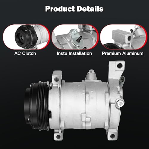 Image of cciyu Air Conditioning Compressor for Chevrolet Colorado Avalanche