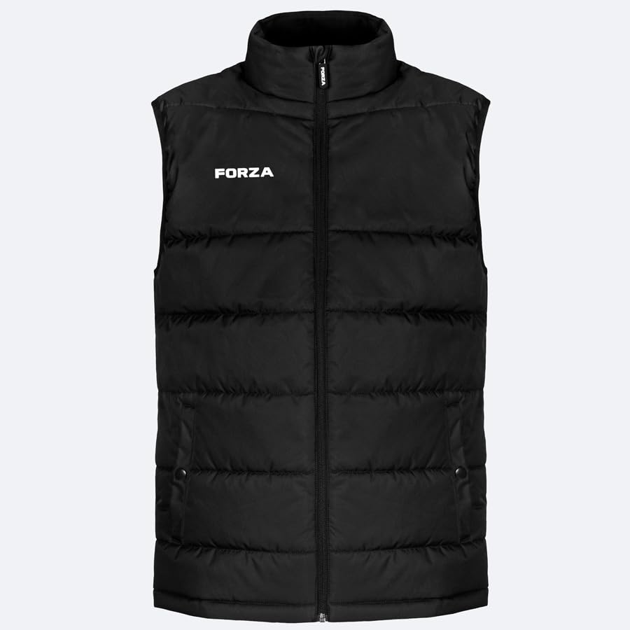Chaleco acolchado FORZA de ajuste regular con cuello alto 4