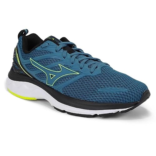 Tênis Mizuno Space 3, Masculino, Azul E Laranja, 42