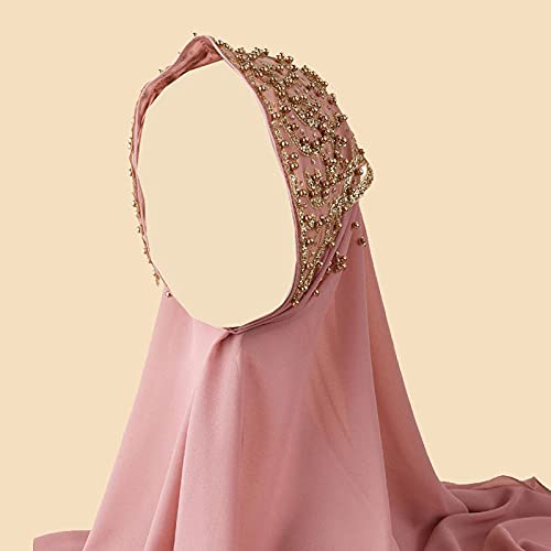 Women Fashion Chiffon Muslim Head Scarf Arabic Hijab Long Scarf Wrap2