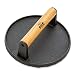 Produktbild PAULS BBQ | Premium Grill- und Fleischpresse  hochwertiger Eisenguss mit Holzgriff
