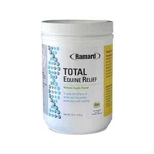 Ramard Total Equine Relief – Total Horse Joint Supplement for Total Body Equine Relief Powder, Tendon & Joint Health, Alleviating Swelling & Discomfort, Boosting Performance & Training 18oz Tub
