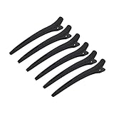Ilvisest Hair Clips for Styling Sectioning 6 Pack,Non Slip Hair Clips,Duckbill Hair Clips,No-Trace...