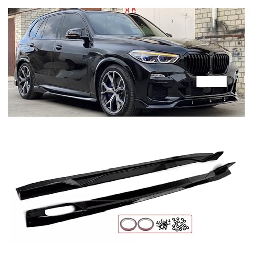 Faldones laterales G05 estilo competición extensión labio rocker panel X5 6