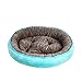 CHONGWU1 Lit pour Animaux Chenil Chauffé Chenil Chenil Lavable pour Animaux De Compagnie Disquette Super Confortable Coussin Rond en Peluche Et Lit pour Chien Antidérapant, Adapté Aux Grands Chiot