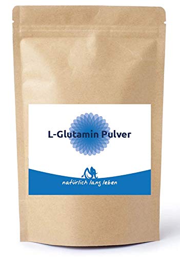L-Glutamin Pulver 500 g, rein & ohne Zusätze, Aminosäure in höchster Qualität Cover