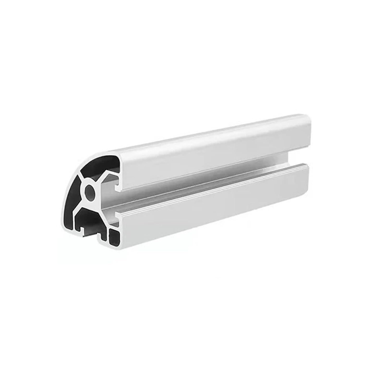 Profilé aluminium 4040R 800mm profil quart de rond normé pour ossature de meuble modulaire