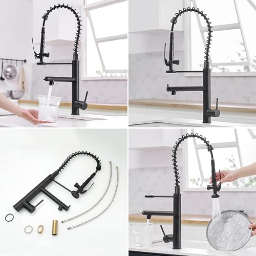 Robinet de cuisine avec douchette extractible pour simplifier vos repas - 8