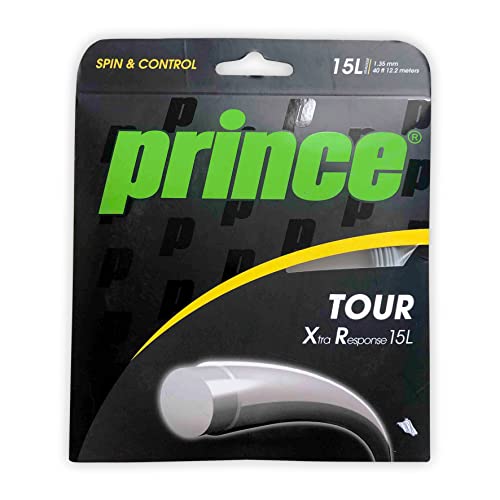 Prince Tour XR 12 m Silber 1,35 – Silber mm String Set – 1,35 mm