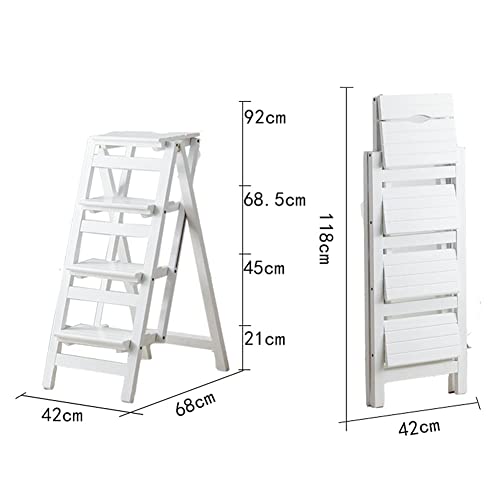 Escabeau polyvalent bois pour en finir avec le manque de place - 8