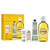 L'OCCITANE Almond Greatest Hits: Cleansing Shower & Supple Skin Oils, Moisturizer & Hand Cream, Purifies, Hydrates, Smooths Skin, Bath & Body Gift Set