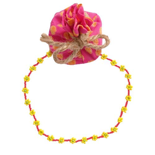 Bead Necklace | Daisy Beaded Necklace | Daisy Beaded Choker | Colourful Glass and Seed beaded Choker | Handmade Flower Necklace | Boho and Hippie | Flower Necklace | Daisy Necklace (Aurora Forest) (B08SCHYCWW) Amazon Price History, Amazon Price Tracker