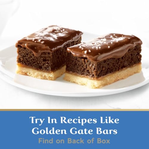 Image of Ghirardelli Salted Caramel Premium Brownie Mix, Includes Salted Caramel Sauce, 16 oz Boxes (Pack of 12)
